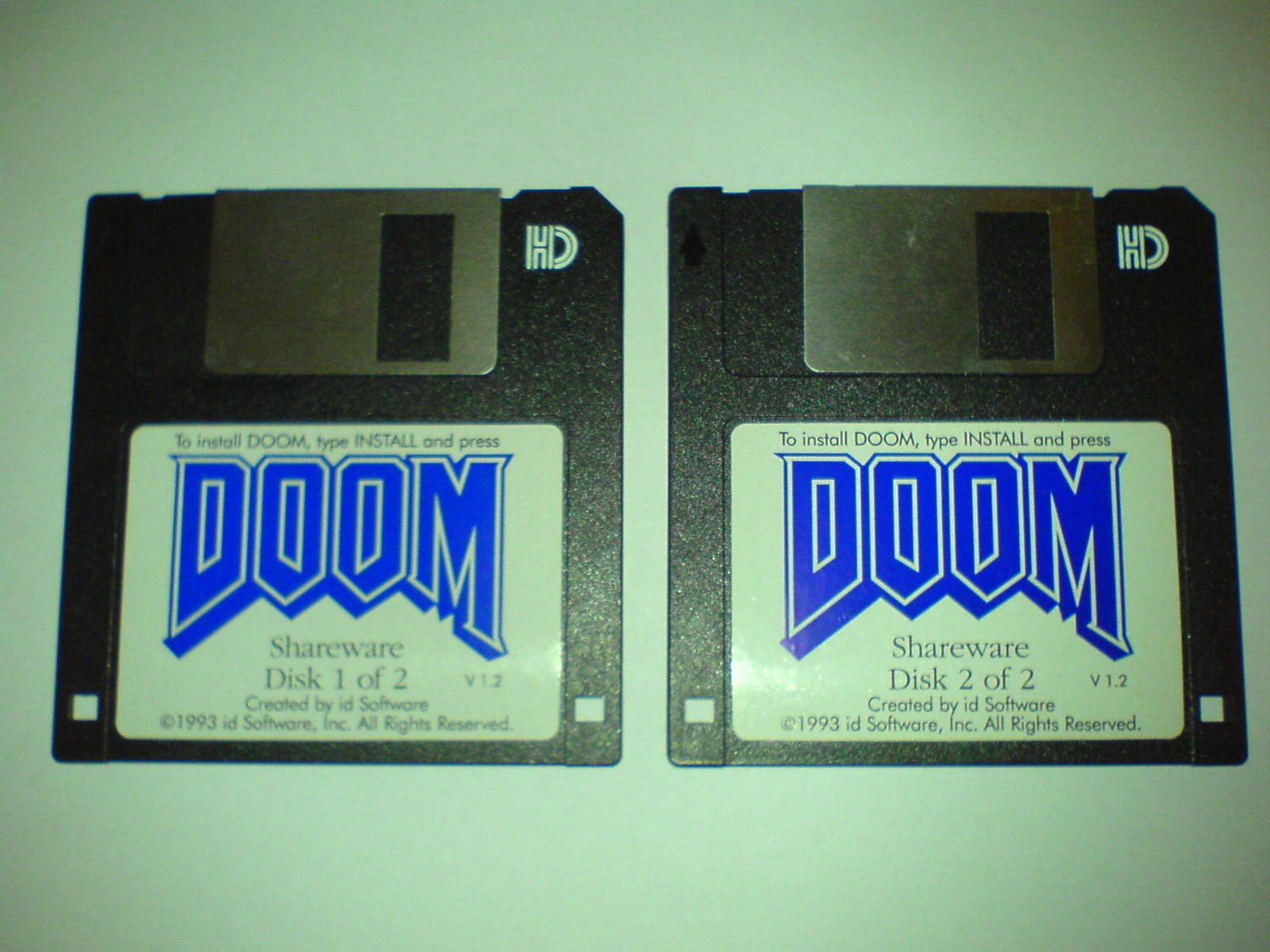 Floppy disks. Man, oh man.