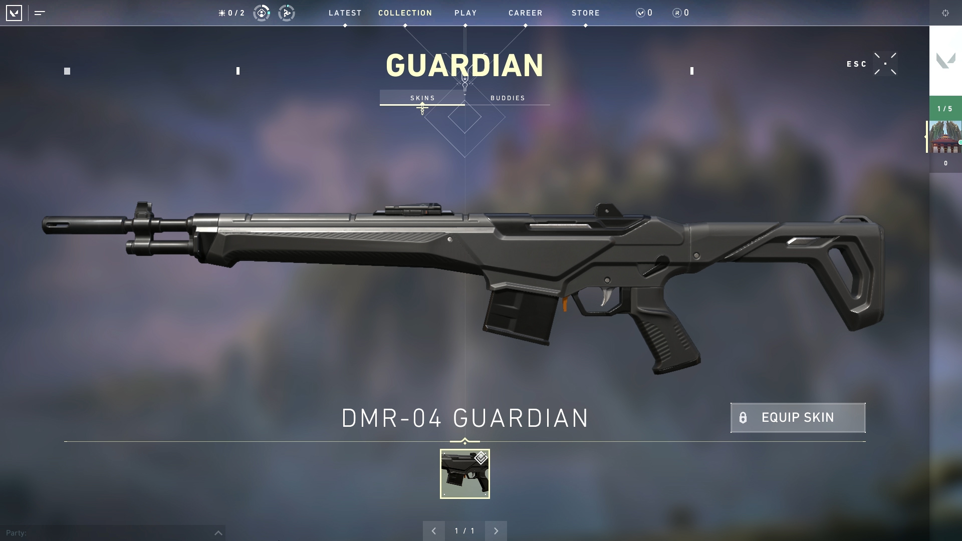 Valorant weapon stats Guardian