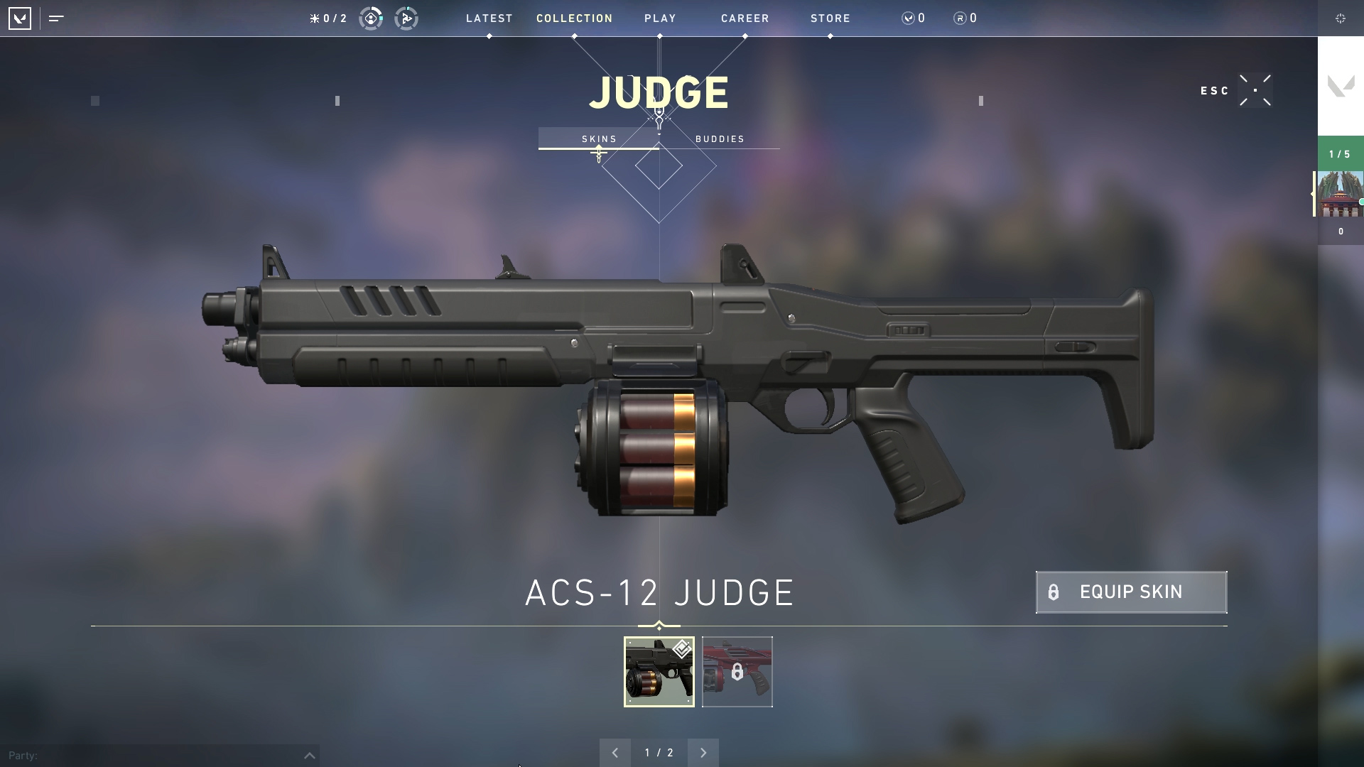 Valorant weapon stats Judge