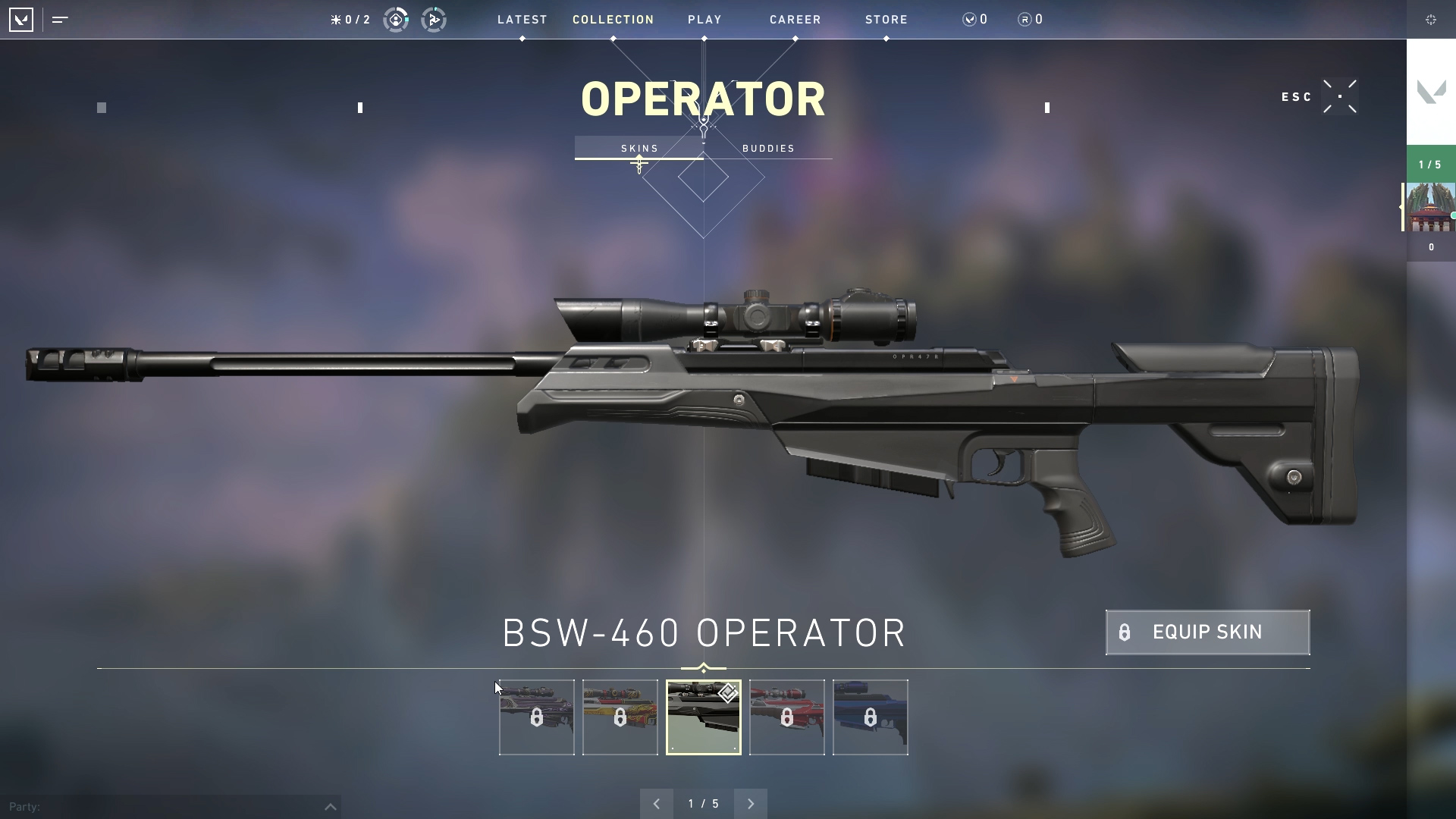 Valorant weapon stats Operator