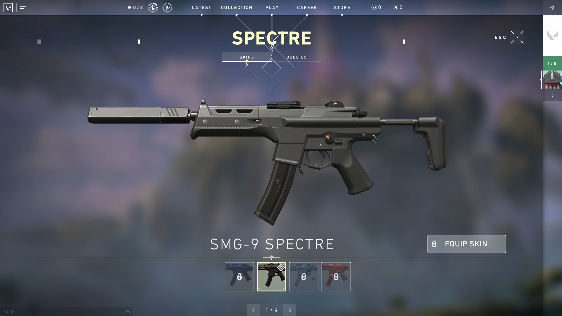 Valorant weapon stats Spectre