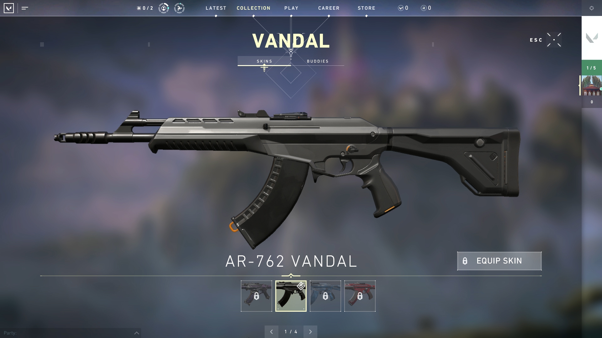 Valorant weapon stats Vandal