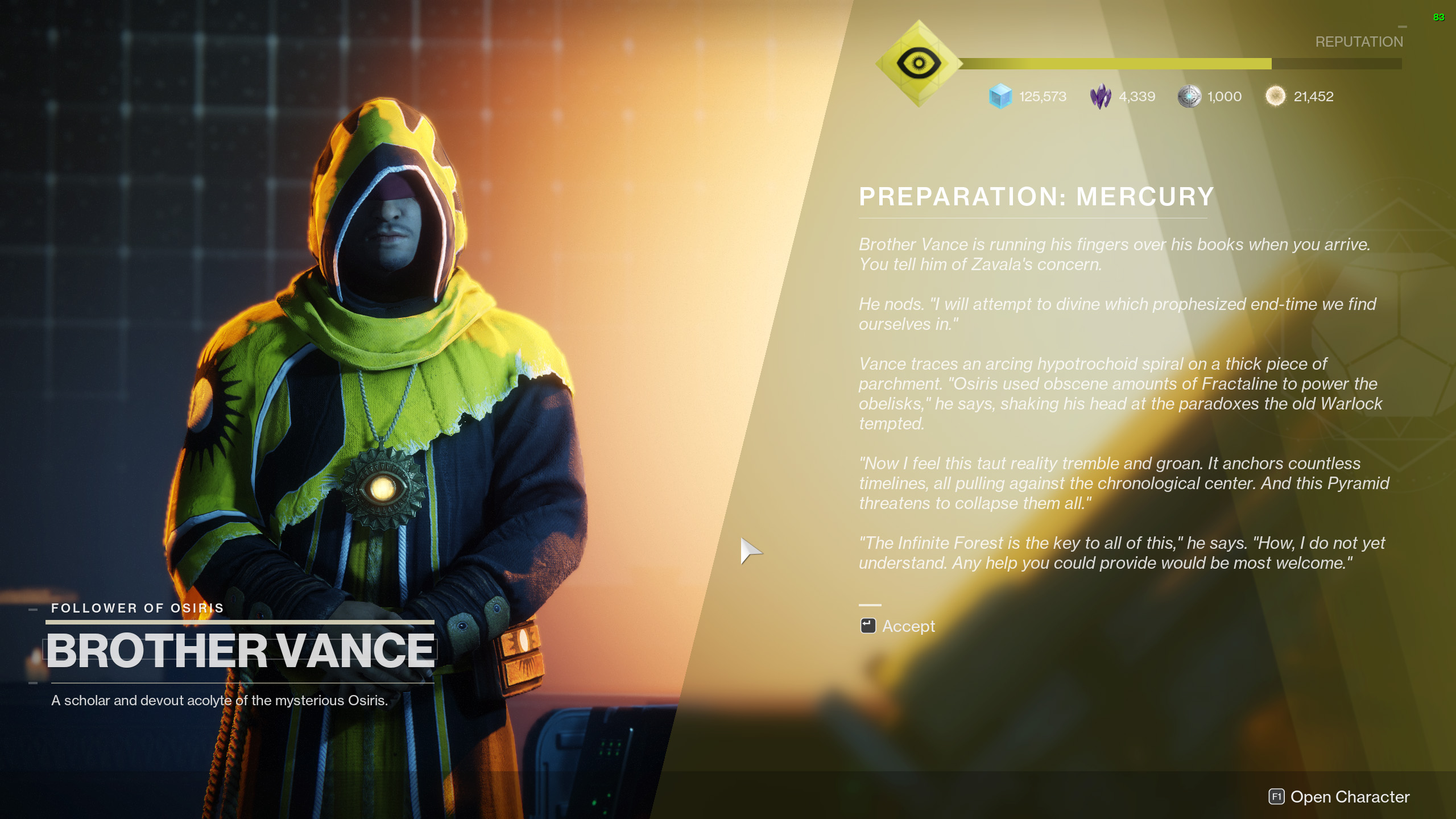 Destiny 2 Exodus Preparation
