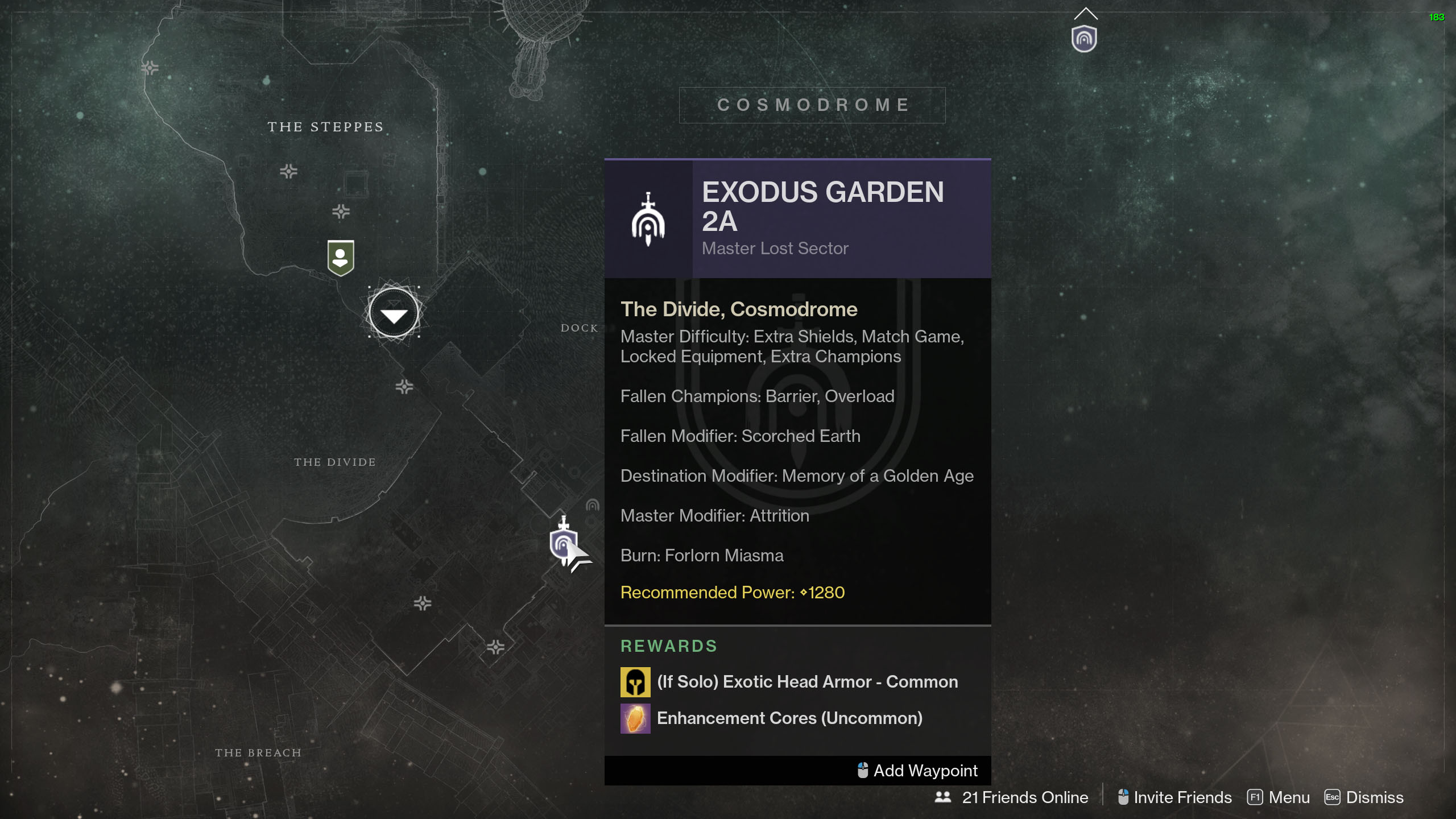 How To Unlock Legend Master Lost Sectors Destiny 2 Shacknews