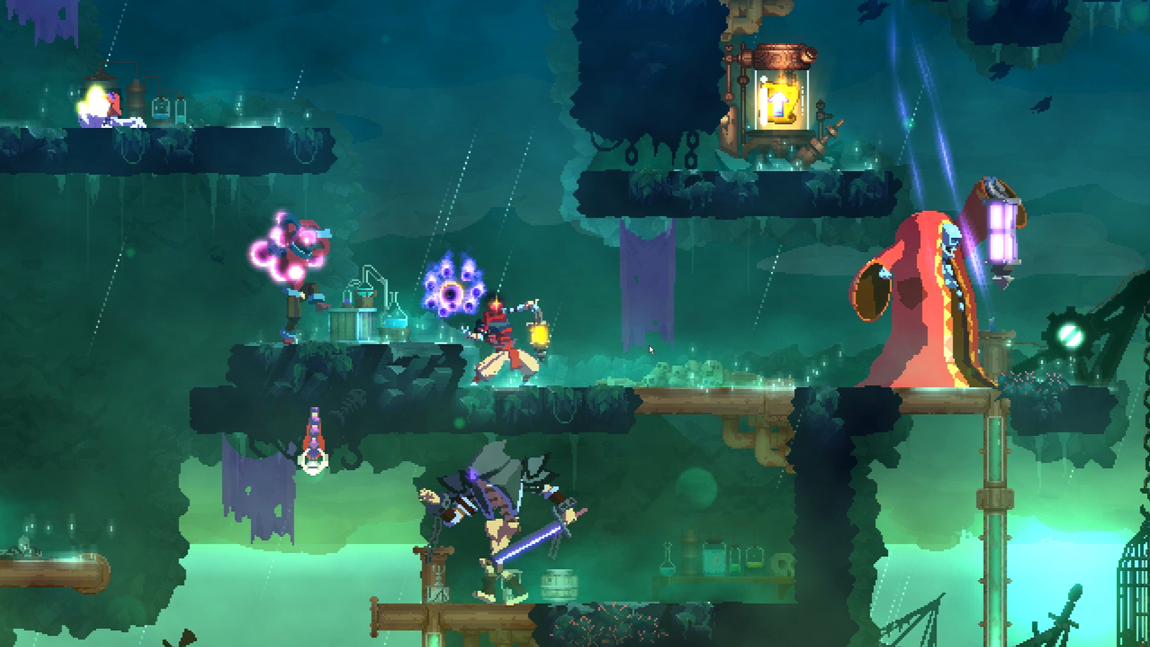 dead cells fatal falls map