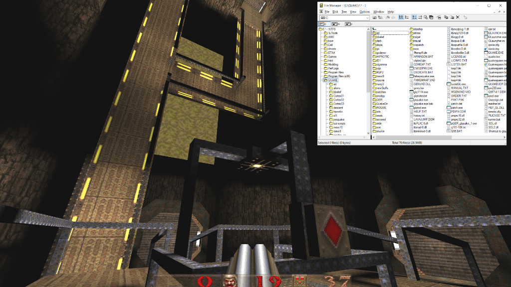 Take a look at Enkidu's 20 year old C:\Quake folder with this detailed retrospective.
