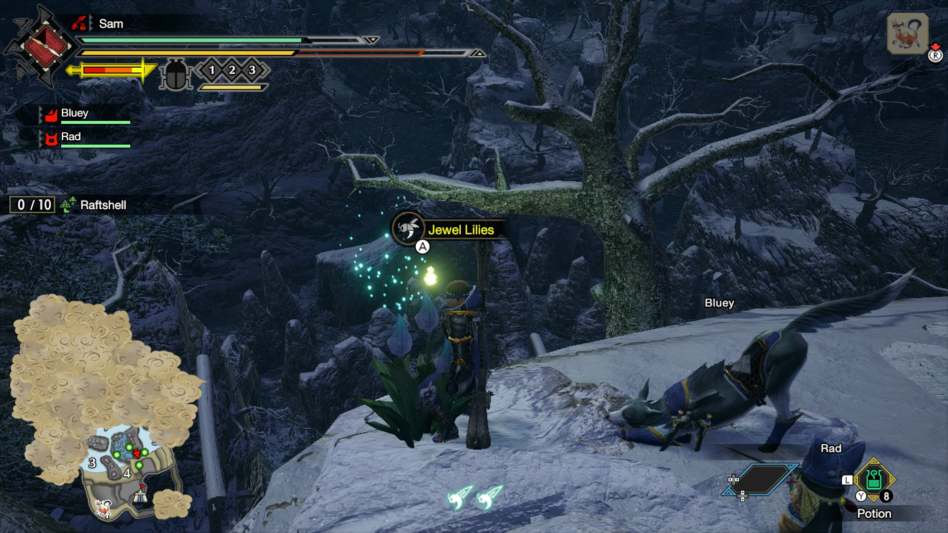 monster hunter rise jewel lilies