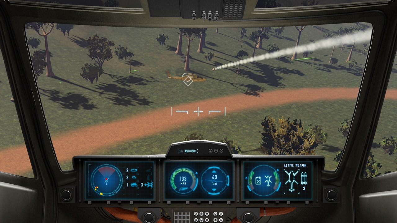 Even as a new game, Super Chopper harkens back to helicopter action games of old with an easy-to-play style where you can jump right in and get going with relative ease.