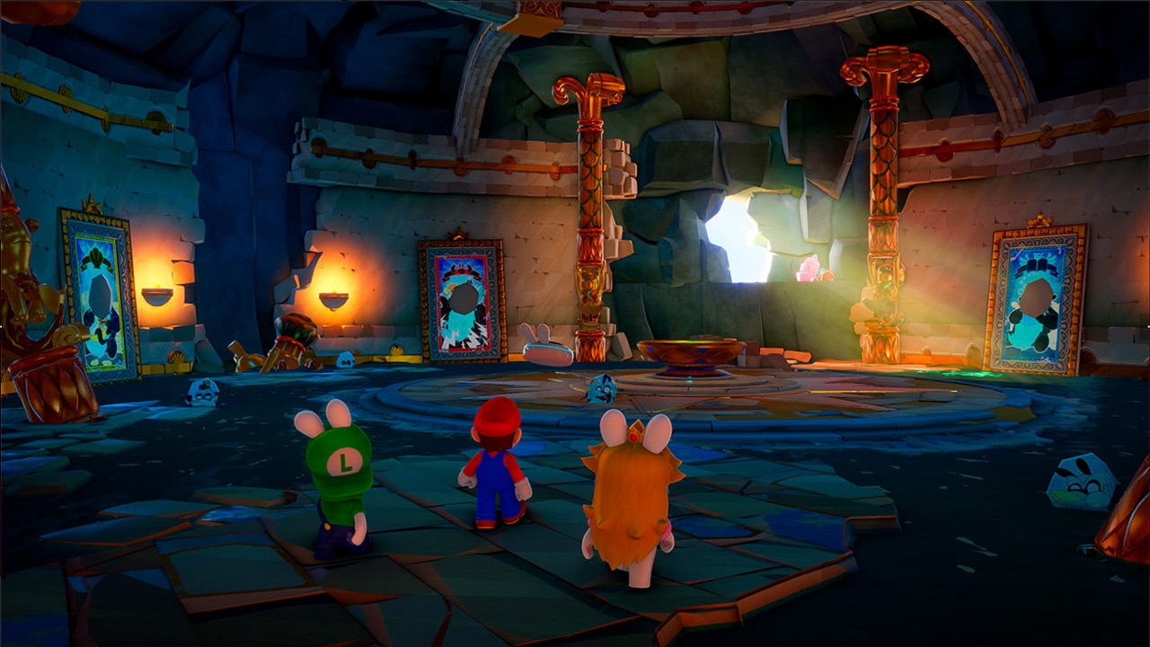 It would appear that Mario and Mushroom Kingdom denizens will once again be getting together with Rabbids styled after them in a new adventure.