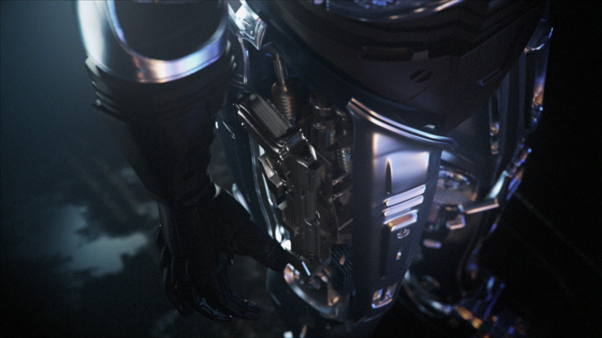 robocop rogue city cyborg design