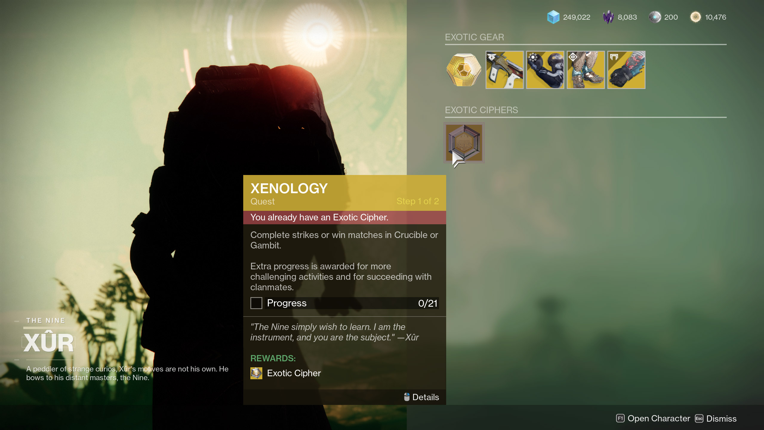 Xur Location Destiny 2 July 23 2021