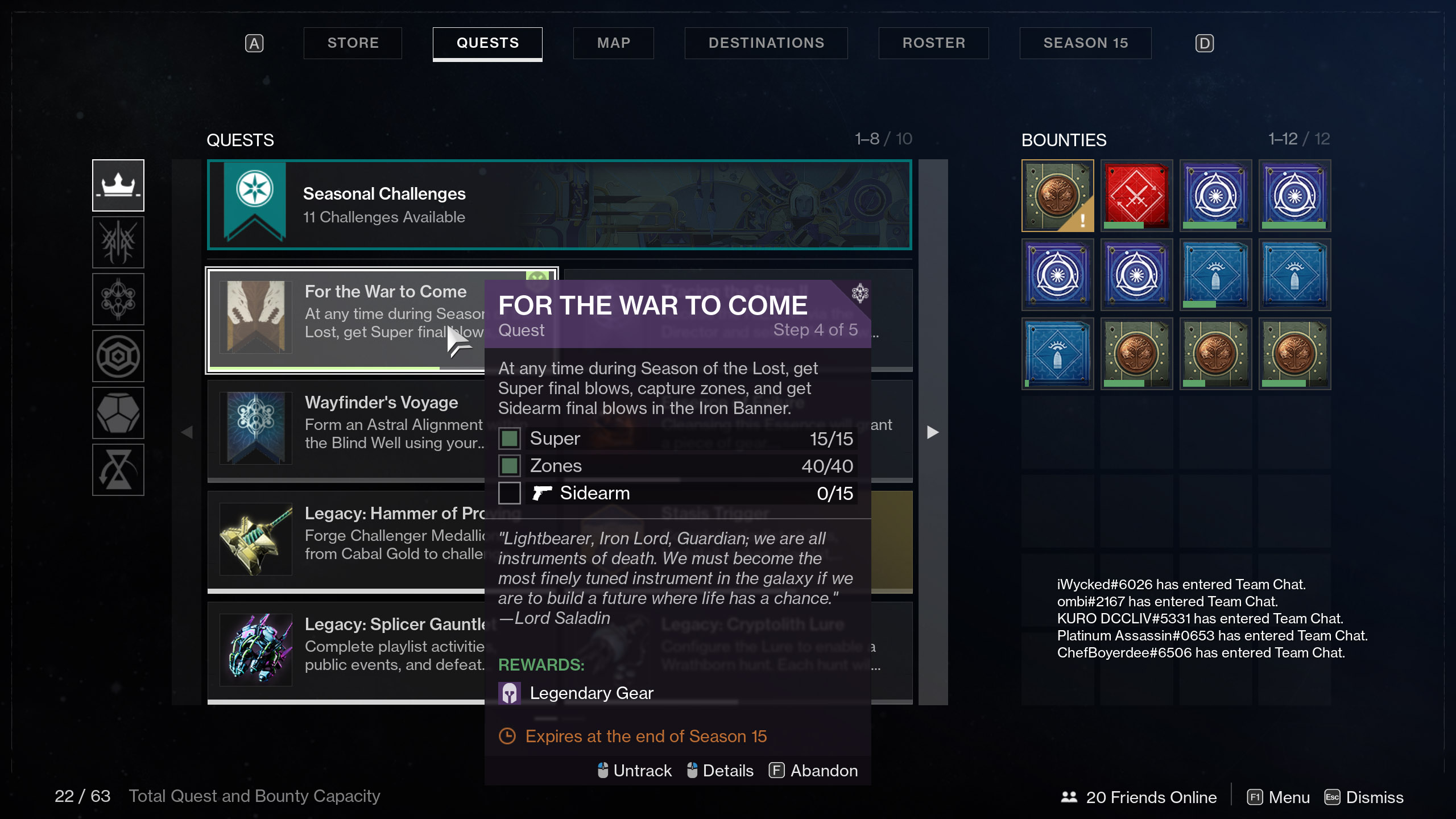 Iron Banner Season 15 Quest Step 4