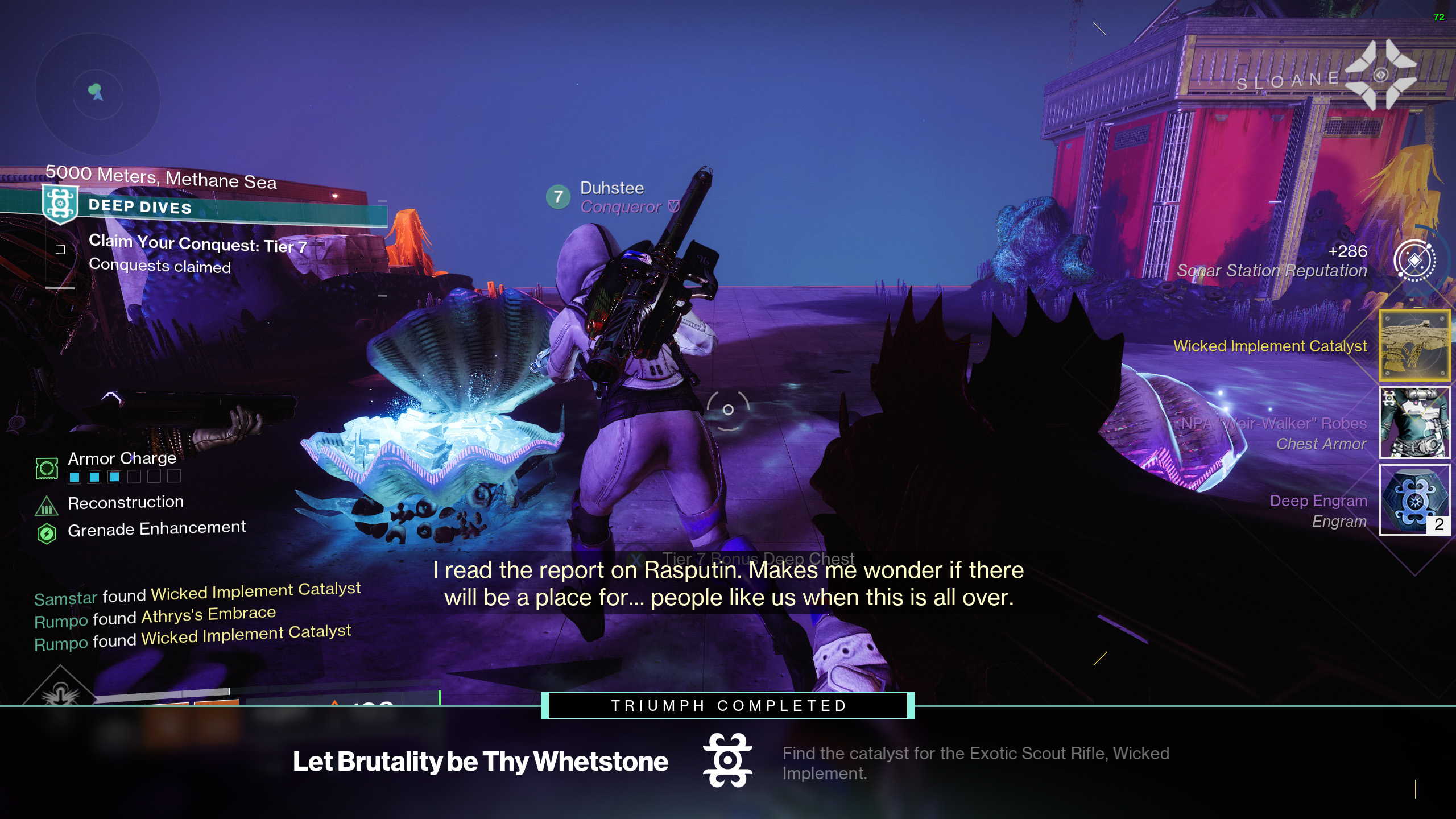 How to get the Wicked Implement Exotic Catalyst - Destiny 2 
