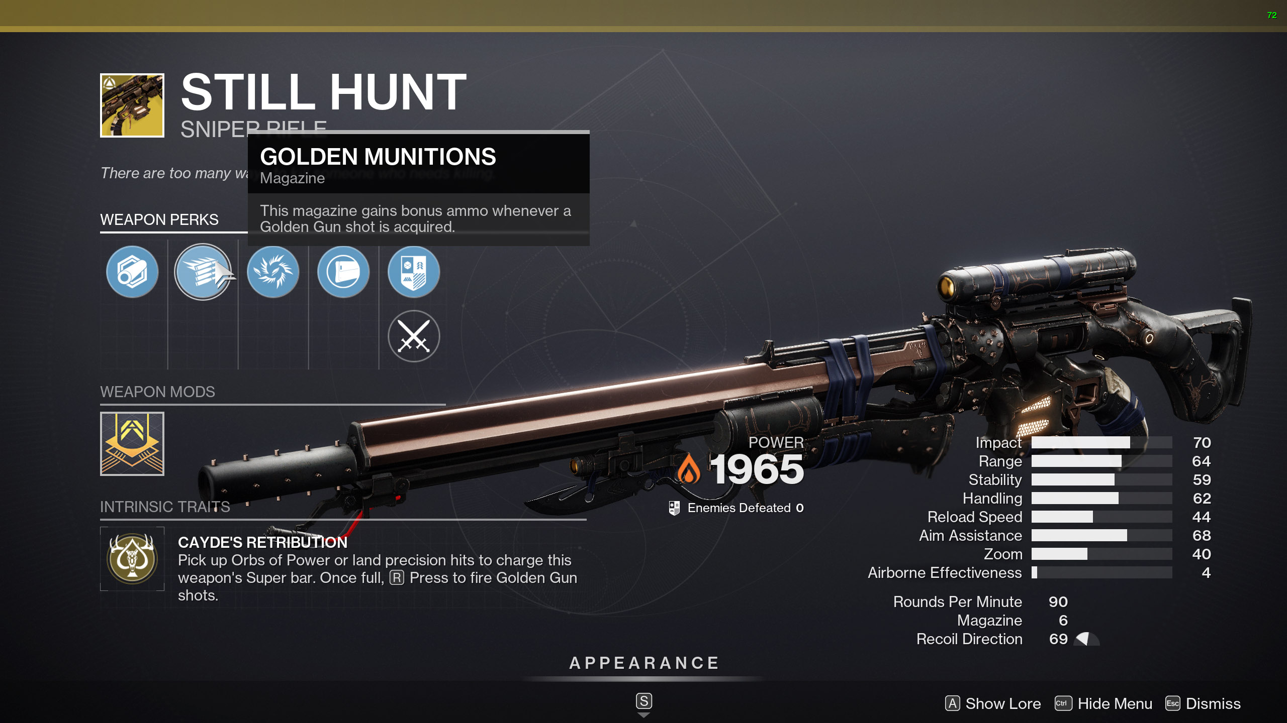 Unlock Still Hunt, Wild Card quest - Destiny 2 | Shacknews