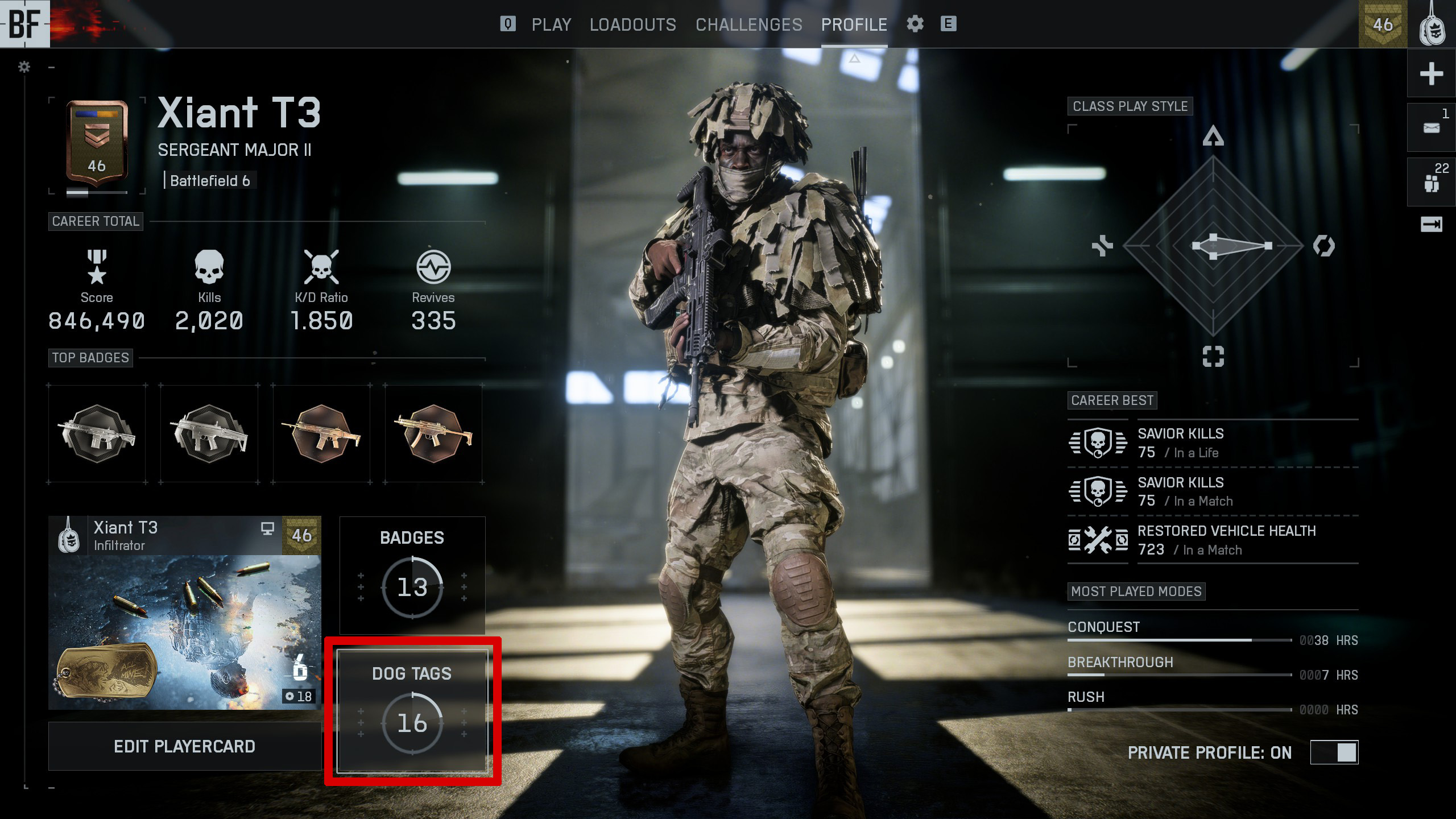 バトルフィールド6 Battlefield6 ドッグタグ Battlefield 6 - All 30