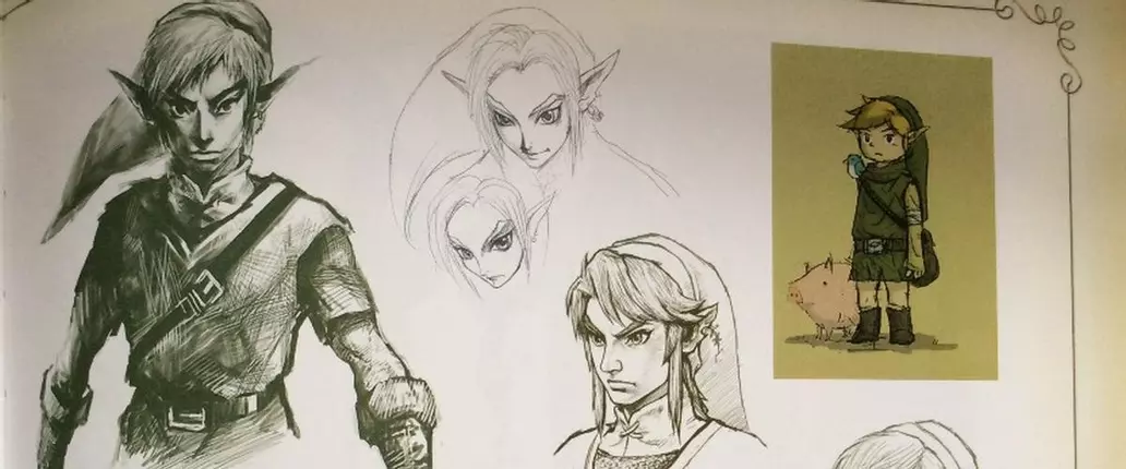 The Legend Of Zelda Art Book Reveals A 25 30 Year Old Link Shacknews The Legend Of Zelda Art Book Reveals A 25 30 Year Old Link Shacknews
