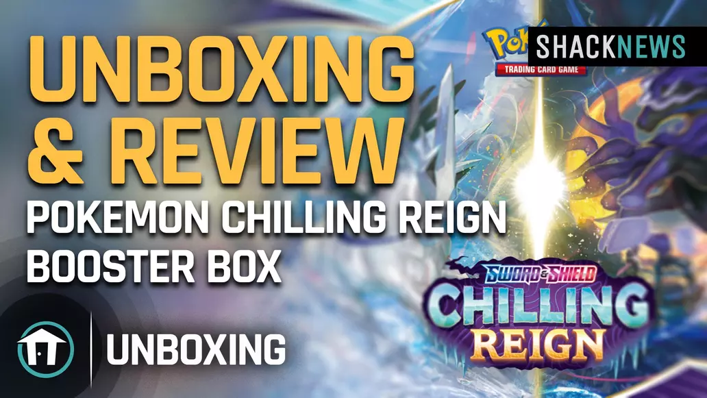 Unboxing & review: Pokemon Chilling Reign Booster Box | Shacknews Unboxing & review: Pokemon Chilling Reign Booster Box | Shacknews