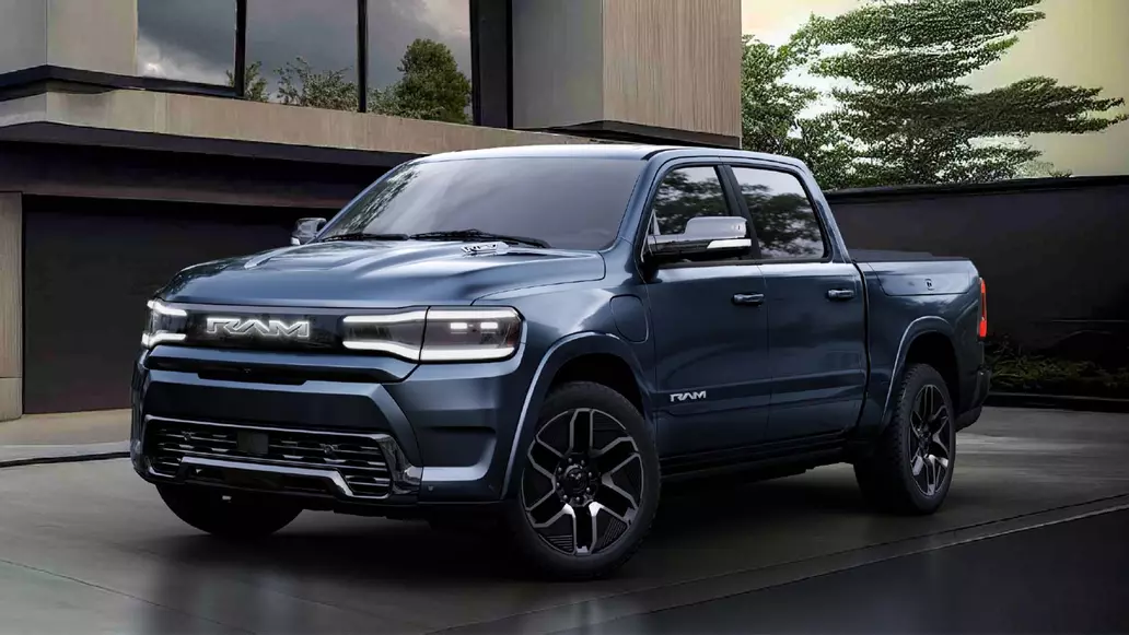 2025 Dodge Ram 1500 REV electric truck boasts 650 horsepower & 500 mile range