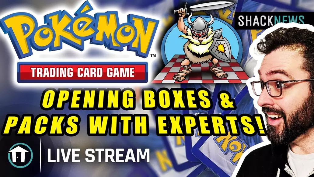 ShackStream: Live Pokemon card pack opening! | Shacknews ShackStream: Live Pokemon card pack opening! | Shacknews