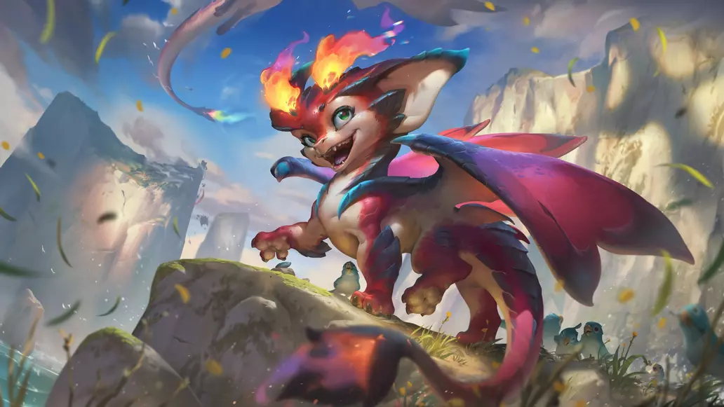 League of Legends new Champion Smolder is a dragon in training