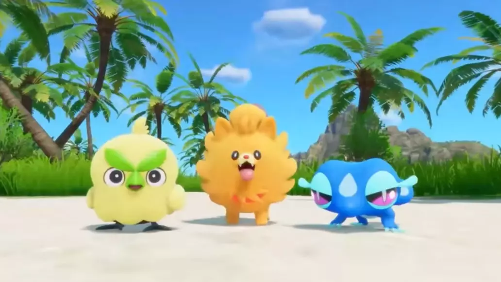 Who are the Pokemon Winds and Waves starters?