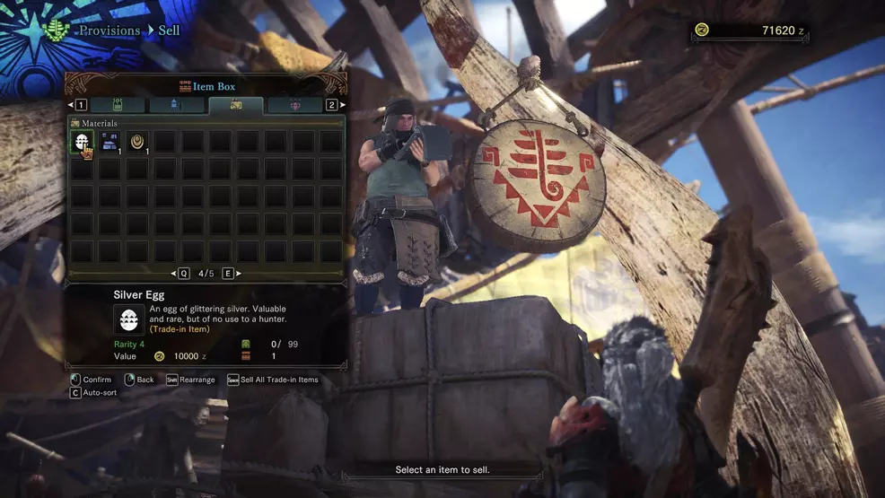 When to sell trade-in items in Monster Hunter: World | Shacknews