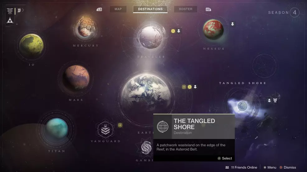 Ghost Fragments Tangled Shore Destiny 2