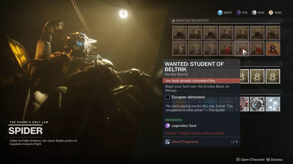 The Wanted Bounty for Student of Beltrik