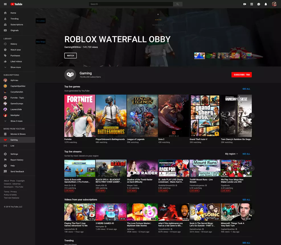 Youtube Gaming App Shutting Down Folding Into Main Site Shacknews Youtube Gaming App Shutting Down Folding Into Main Site Shacknews