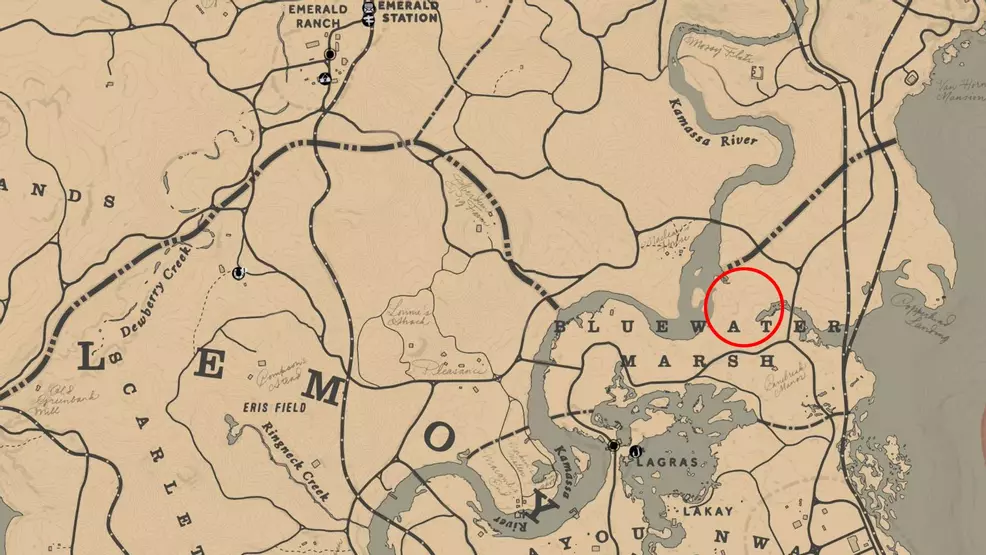 Location of the Legendary Boar