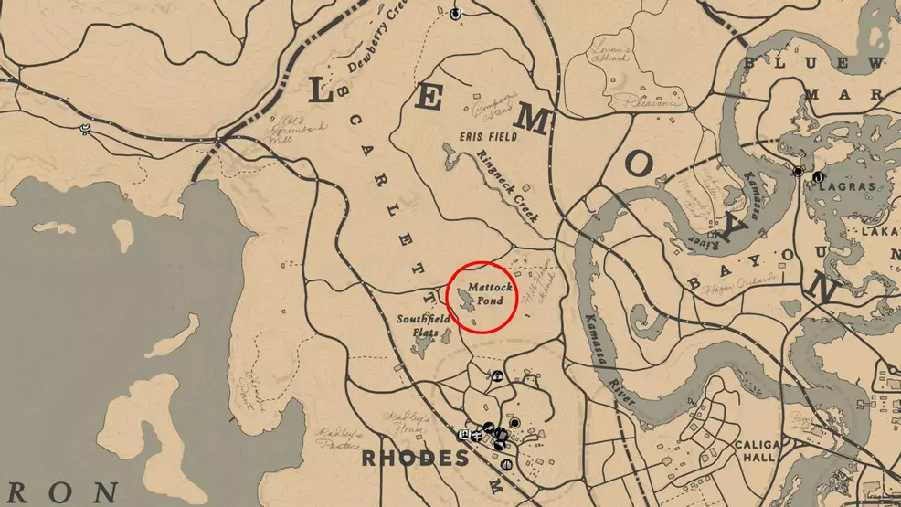 Location of the Legendary Fox