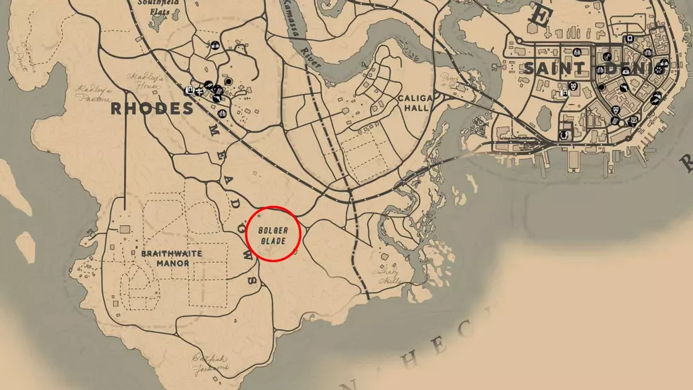 Location of the Legendary Panther