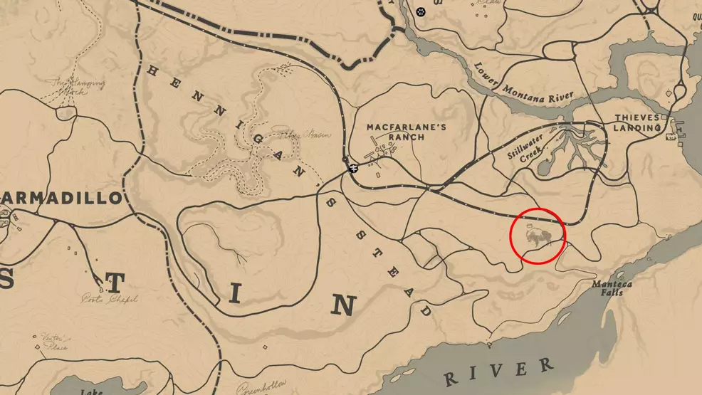 Location of the Legendary Tatanka Bison