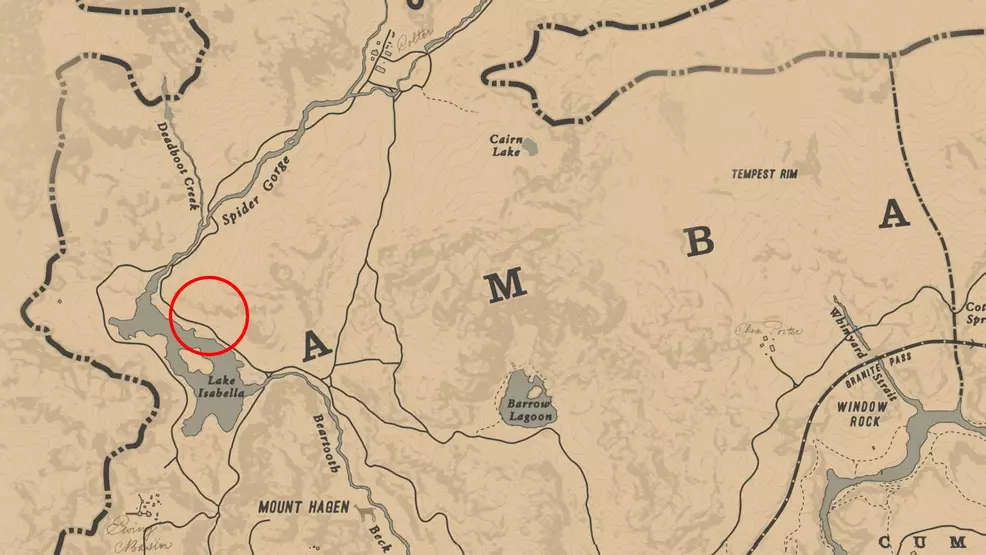 Location of the Legendary White Bison