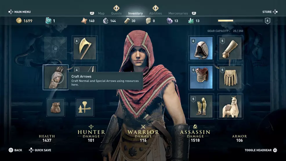 How to craft arrows in Assassin’s Creed Odyssey | Shacknews
