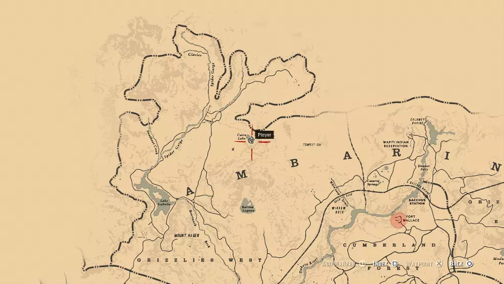 Poisonous Trail Maps and treasure location - Red Dead Redemption 2