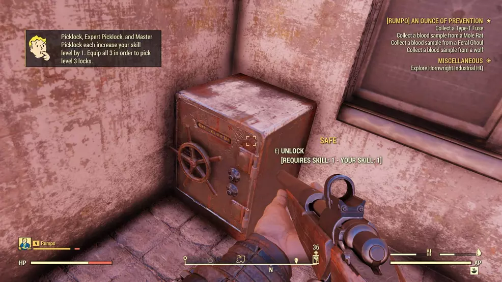 How Lockpicking Works In Fallout 76 | Shacknews