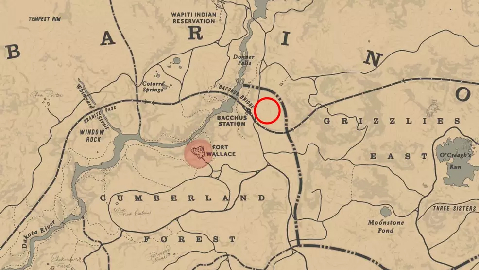 Location of the Legendary Elk