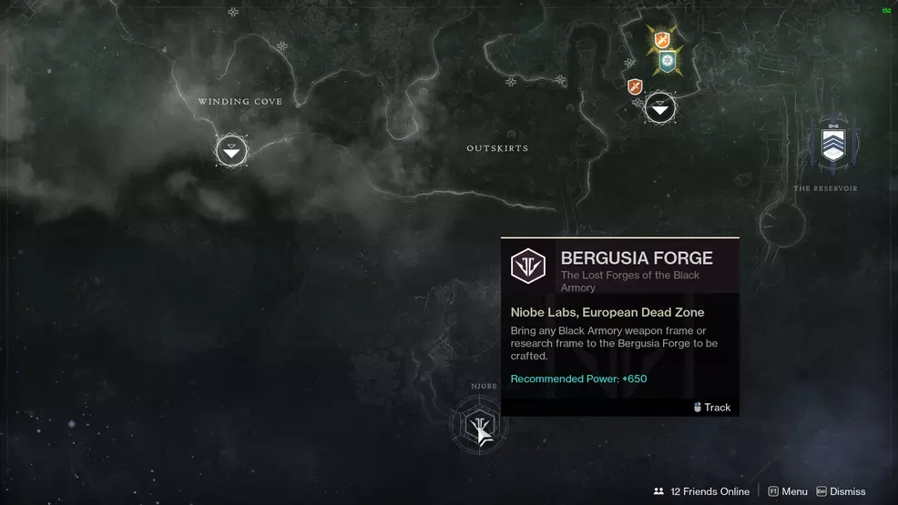 Destiny 2 Jotunn Bergusia forge