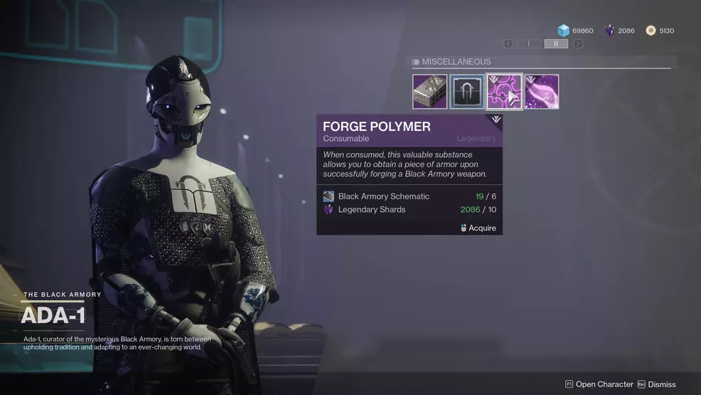 Forge Polymer Destiny 2