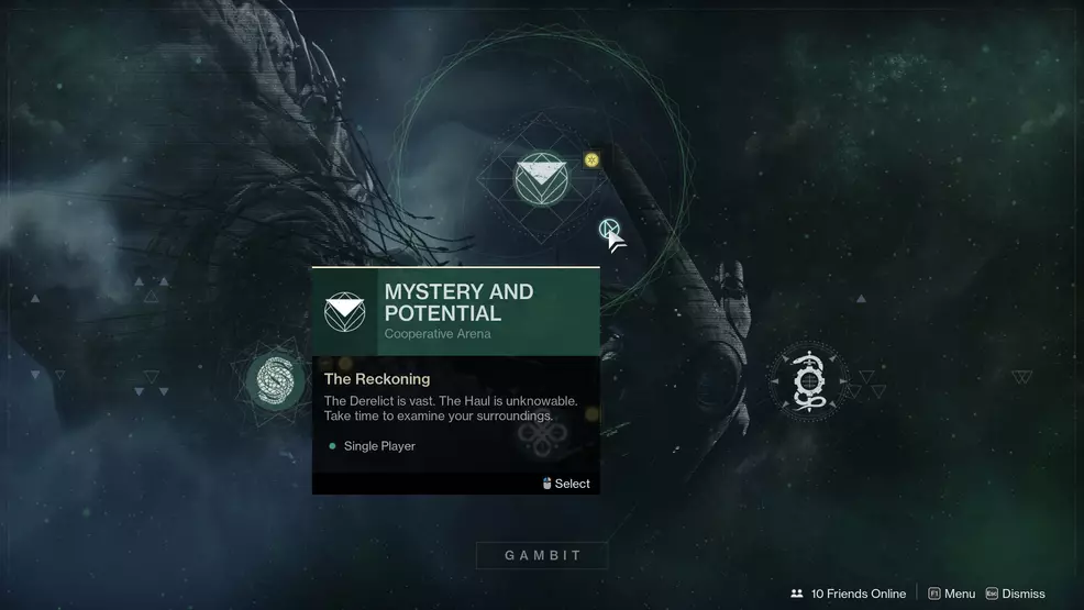 Mystery and Potential Mission in Destiny 2