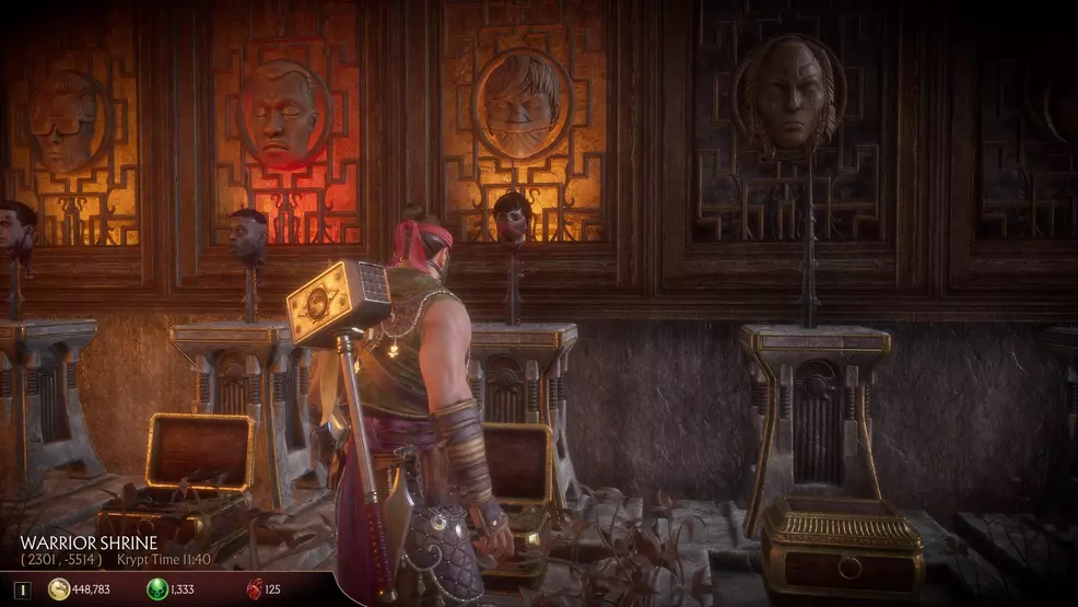 How to impale heads in Mortal Kombat 11's Krypt for free