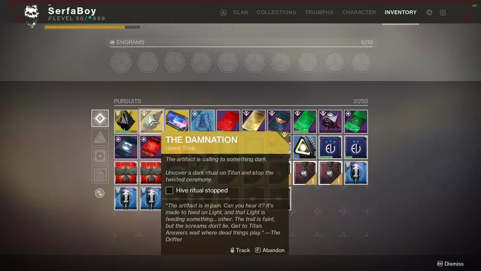 Destiny 2 Exotic quests