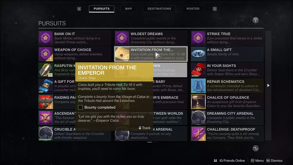Champions Bounty Completed Destiny 2