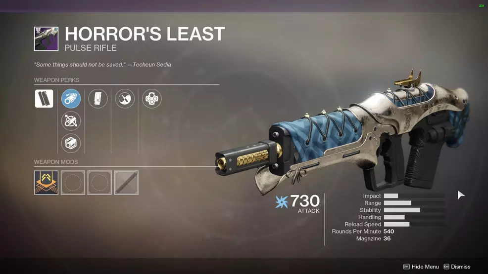 Nightfall exclusive loot rewards Destiny 2