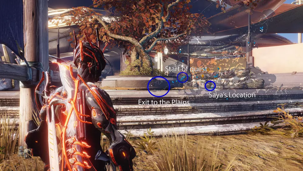 How to find Saya’s location in Warframe Plains of Eidolon
