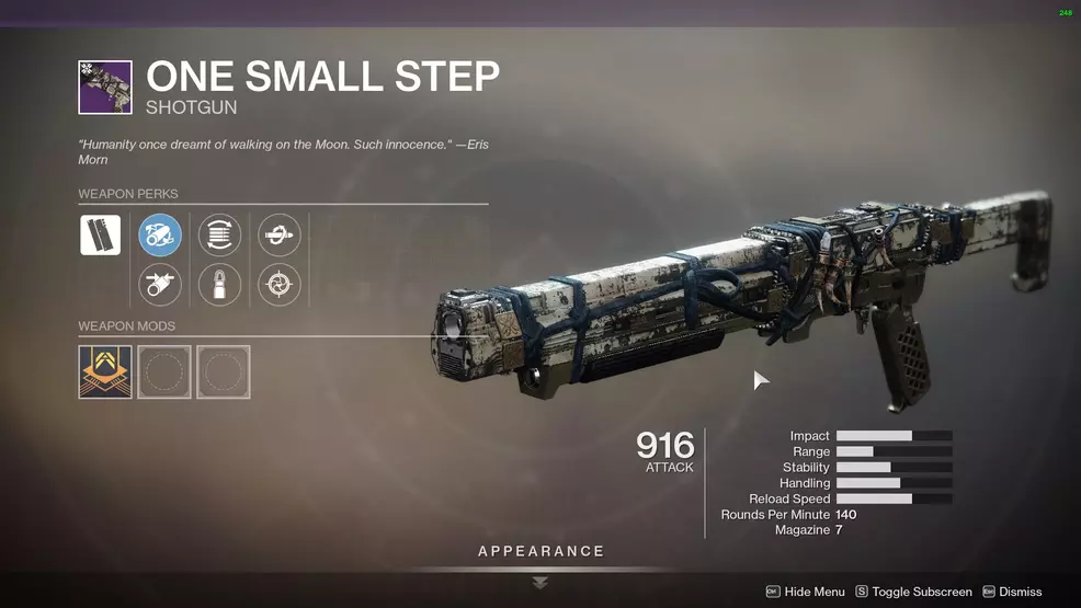 Destiny 2 One Small Step