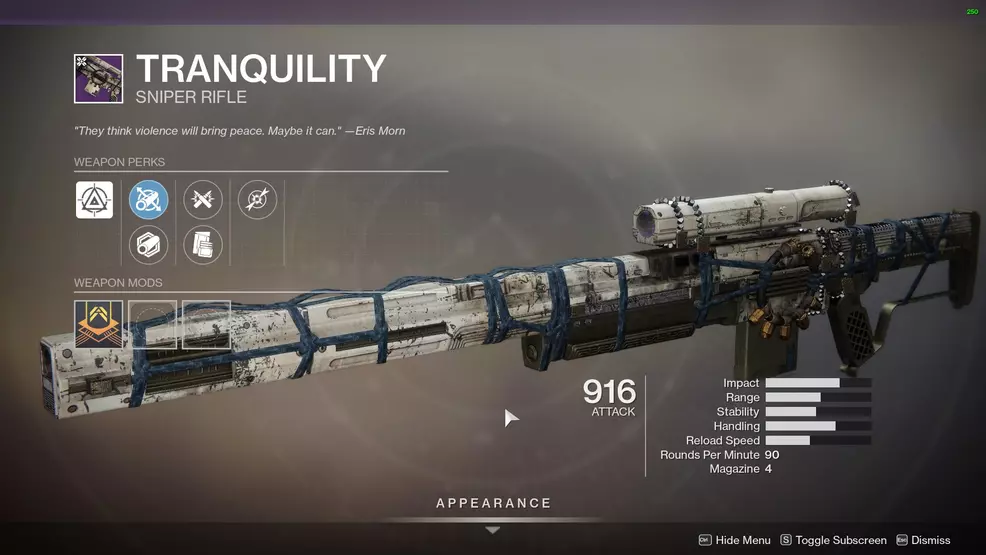 Destiny 2 Tranquility