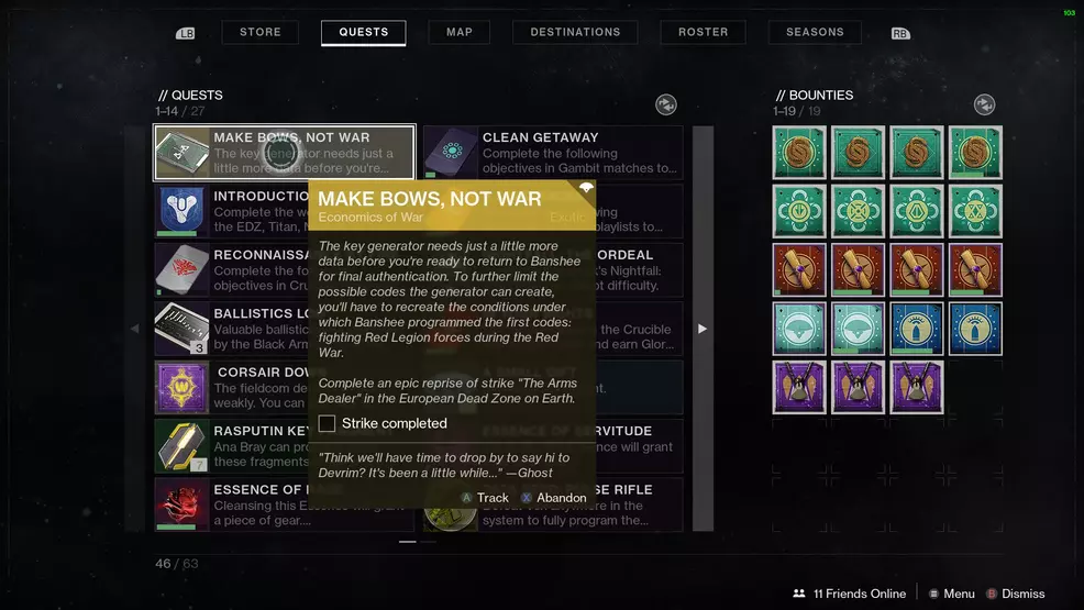 Destiny 2 Economics of War