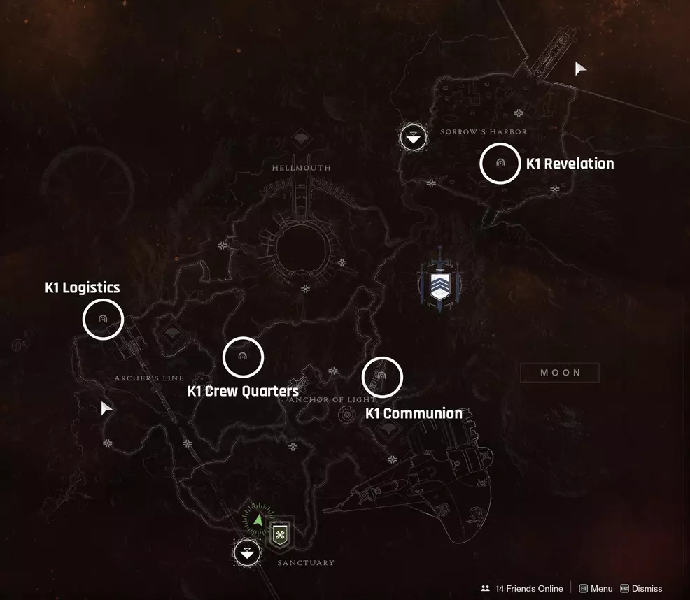 Destiny 2 Lost Sector Moon